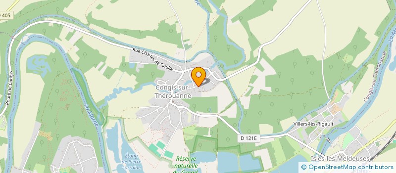 localisation de l'entreprise MADAME CHRISTELLE SOYER à CONGIS-SUR-THEROUANNE