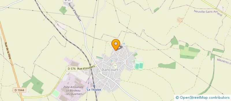 localisation de l'entreprise MADAME CHRISTELLE SPENGLER  ITANCOURT