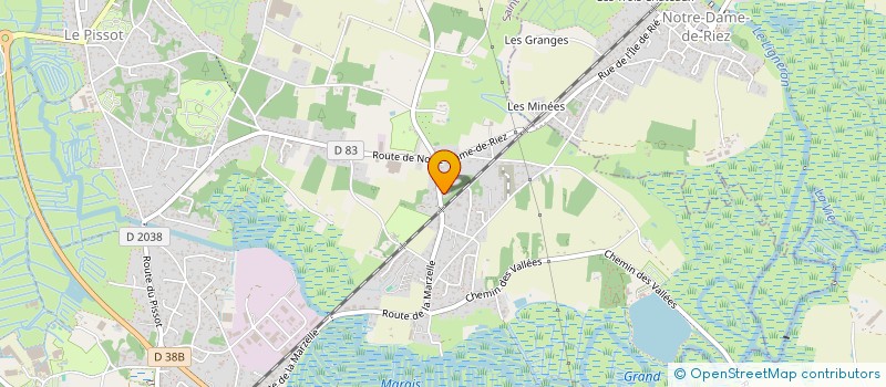 localisation de l'entreprise MADAME CHRISTELLE STAFRACH à SAINT-HILAIRE-DE-RIEZ