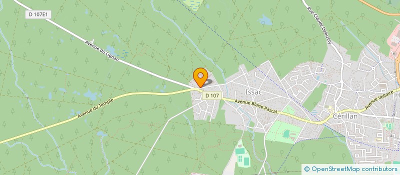 localisation de l'entreprise MADAME CHRISTELLE STRUB  SAINT-MEDARD-EN-JALLES