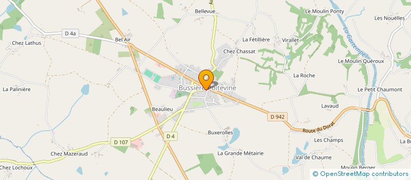 localisation de l'entreprise MADAME CHRISTELLE SURENAUD  VAL-D'OIRE-ET-GARTEMPE