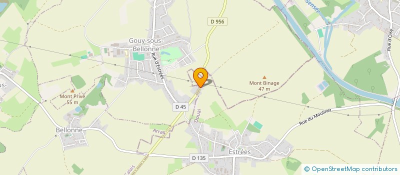 localisation de l'entreprise MADAME CHRISTELLE SZCZESNY  ESTREES