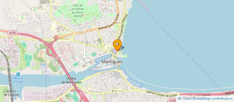 localisation de l'entreprise MADAME CHRISTELLE TAQUET à MARTIGUES
