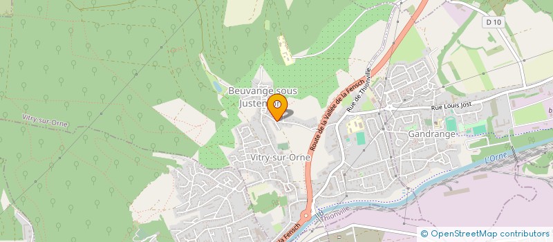 localisation de l'entreprise MADAME CHRISTELLE TARGA  VITRY-SUR-ORNE