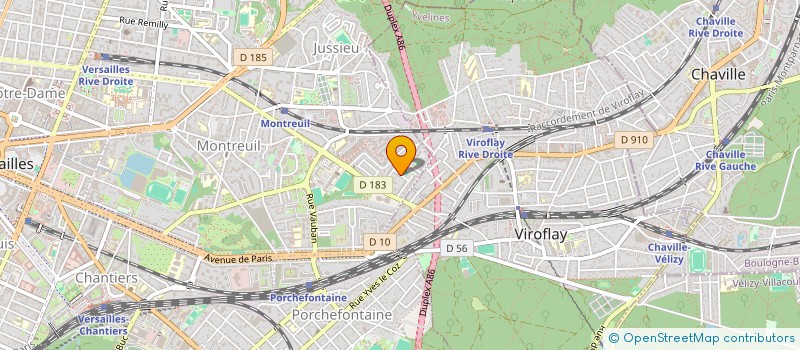 localisation de l'entreprise MADAME CHRISTELLE TATSIFFO KENNE à VERSAILLES