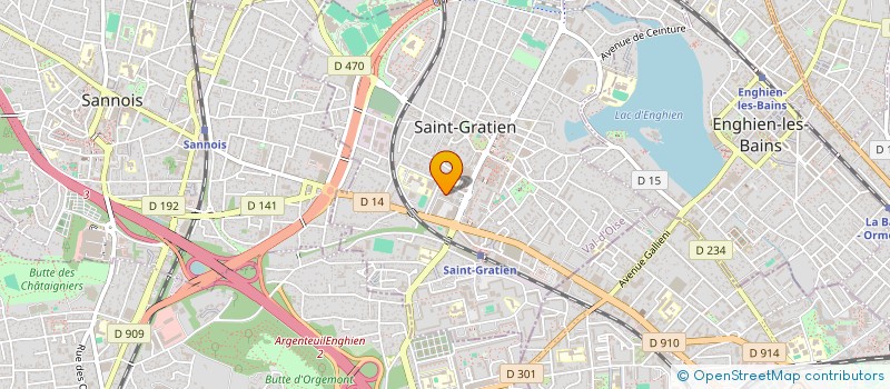 localisation de l'entreprise MADAME CHRISTELLE TAVENOT-SEYFRIED  SAINT-GRATIEN