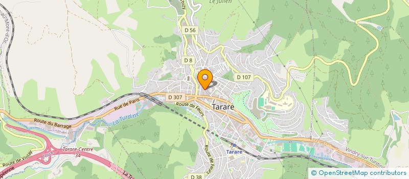 localisation de l'entreprise MADAME CHRISTELLE TERRENOIRE à TARARE