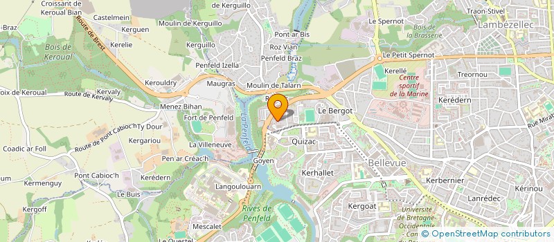 localisation de l'entreprise MADAME CHRISTELLE TERRIEN à BREST