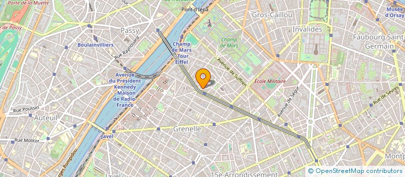 localisation de l'entreprise MADAME CHRISTELLE THOMAS  PARIS