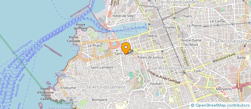 localisation de l'entreprise MADAME CHRISTELLE THOMAS à MARSEILLE