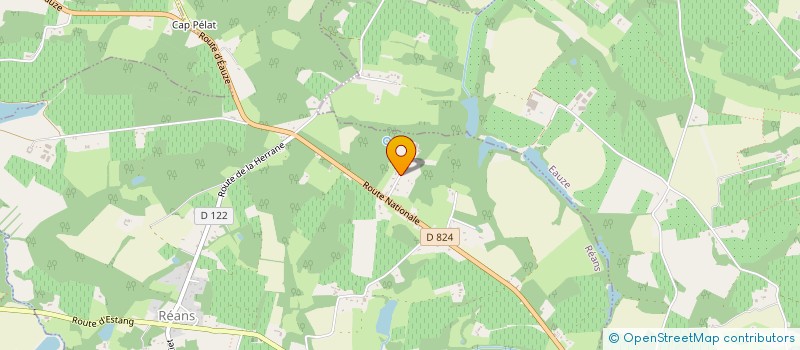 localisation de l'entreprise MADAME CHRISTELLE THOUMELOU  REANS