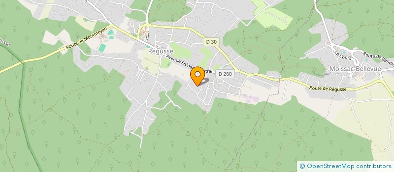 localisation de l'entreprise MADAME CHRISTELLE TOGNETTI à REGUSSE