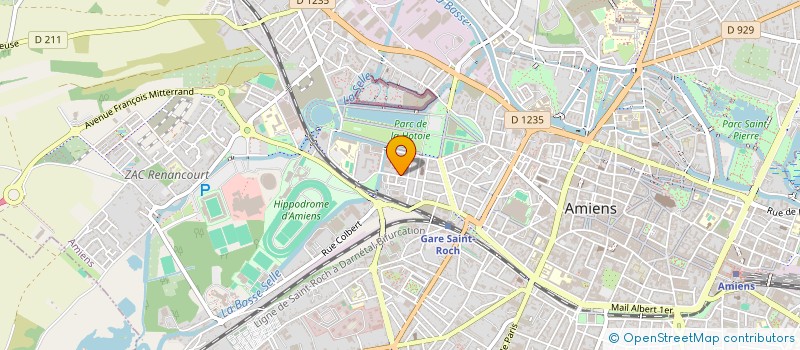 localisation de l'entreprise MADAME CHRISTELLE TOUPART à AMIENS