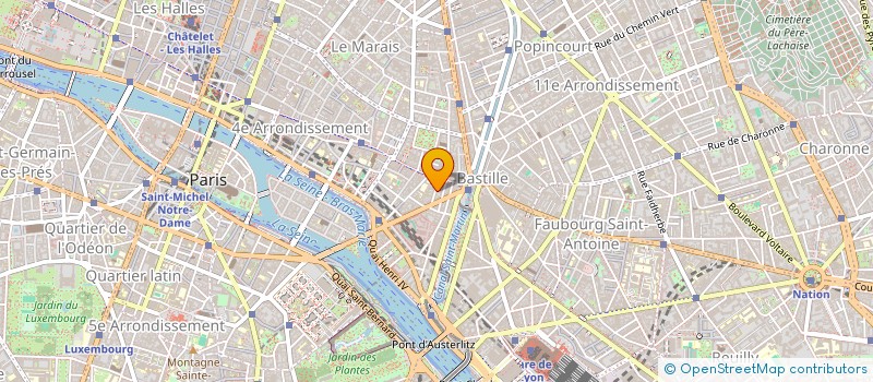 localisation de l'entreprise MADAME CHRISTELLE TOUZET  PARIS