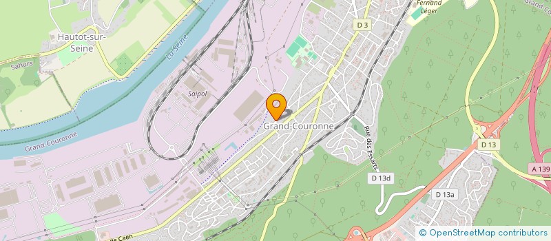 localisation de l'entreprise MADAME CHRISTELLE TREVET  GRAND-COURONNE