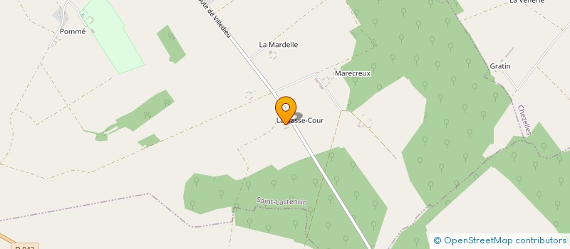 localisation de l'entreprise MADAME CHRISTELLE TROMAS à SAINT-LACTENCIN
