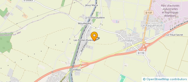 localisation de l'entreprise MADAME CHRISTELLE TROUVAT  SAINTE-SOULLE