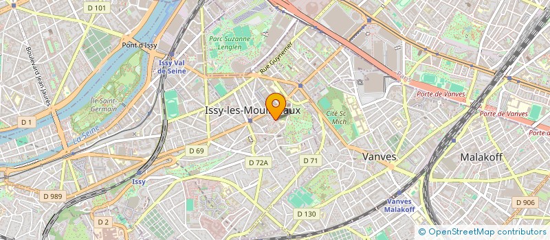 localisation de l'entreprise MADAME CHRISTELLE TURLAN à ISSY-LES-MOULINEAUX
