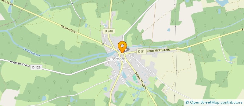 localisation de l'entreprise MADAME CHRISTELLE TURPIN à CERDON