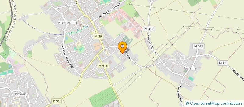 localisation de l'entreprise MADAME CHRISTELLE VAILLANT  ANNULLIN