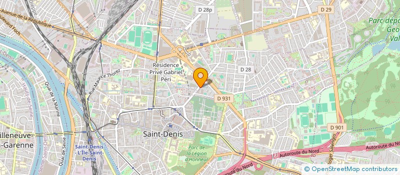 localisation de l'entreprise MADAME CHRISTELLE VALIAME à SAINT-DENIS