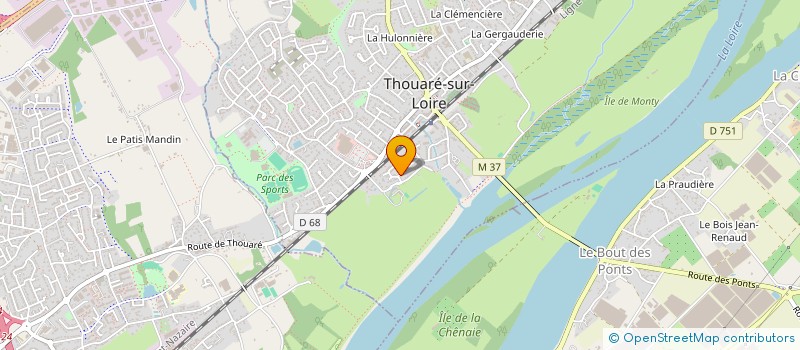 localisation de l'entreprise MADAME CHRISTELLE VARNIOL à THOUARE-SUR-LOIRE