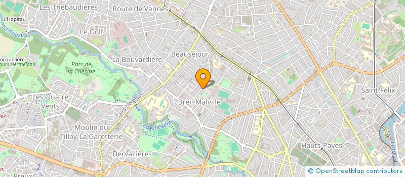 localisation de l'entreprise MADAME CHRISTELLE VAUGEOIS à NANTES