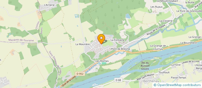 localisation de l'entreprise MADAME CHRISTELLE VAUTIER  CHATEAU-RENAULT