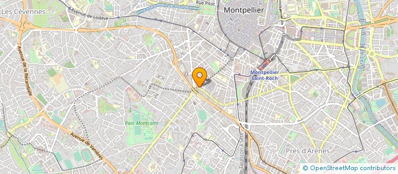 localisation de l'entreprise MADAME CHRISTELLE VEGA à MONTPELLIER