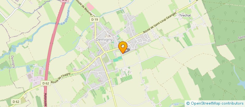 localisation de l'entreprise MADAME CHRISTELLE VERCELLI  DEMIGNY