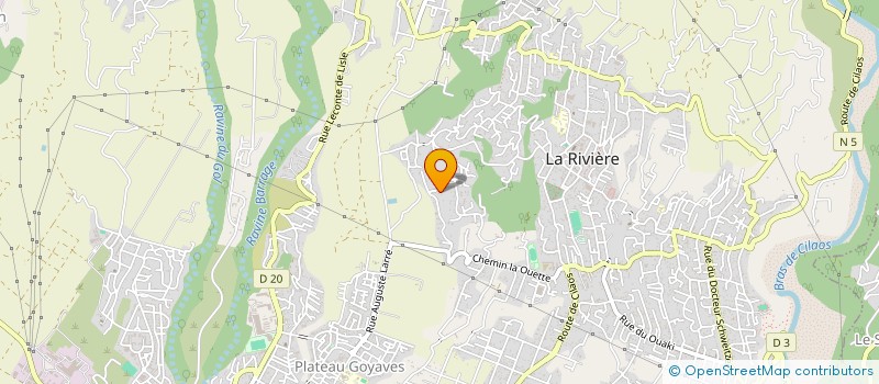 localisation de l'entreprise MADAME CHRISTELLE VERON à SAINT-LOUIS