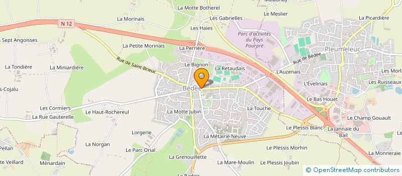 localisation de l'entreprise MADAME CHRISTELLE VETTORI  BEDEE