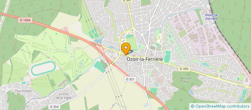 localisation de l'entreprise MADAME CHRISTELLE VICTOR  OZOIR-LA-FERRIERE