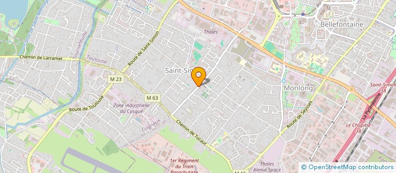 localisation de l'entreprise MADAME CHRISTELLE VIDOU à TOULOUSE