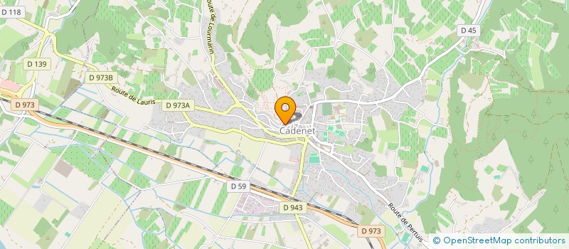 localisation de l'entreprise MADAME CHRISTELLE VIENS à CADENET