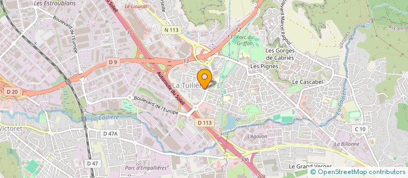 localisation de l'entreprise MADAME CHRISTELLE VILLARROYA à MARIGNANE