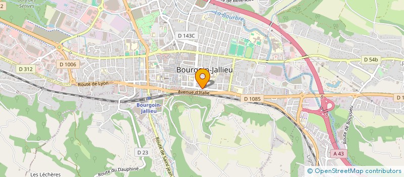 localisation de l'entreprise MADAME CHRISTELLE VINCENT à BOURGOIN-JALLIEU