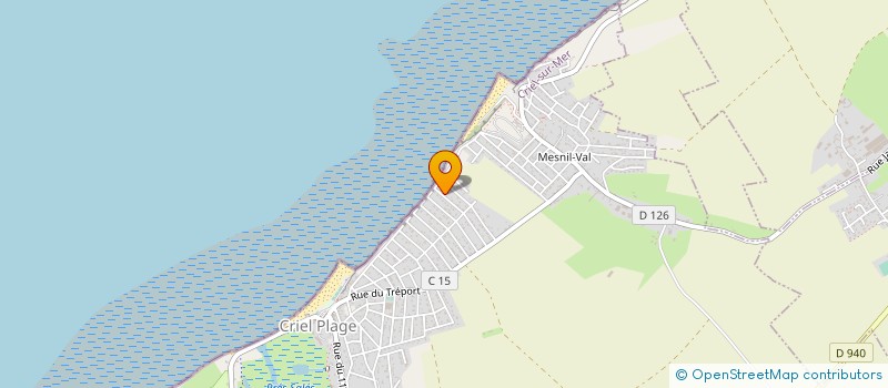 localisation de l'entreprise MADAME CHRISTELLE VINCENT  CRIEL-SUR-MER