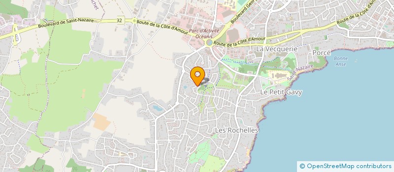 localisation de l'entreprise MADAME CHRISTELLE VINSON à SAINT-NAZAIRE