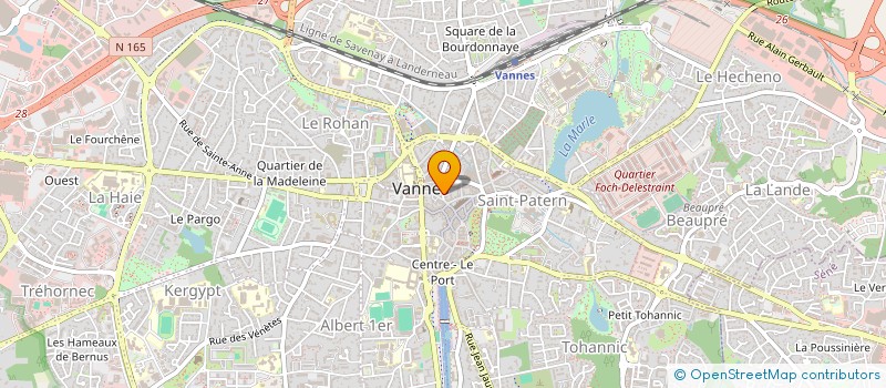 localisation de l'entreprise MADAME CHRISTELLE VOINSON à VANNES