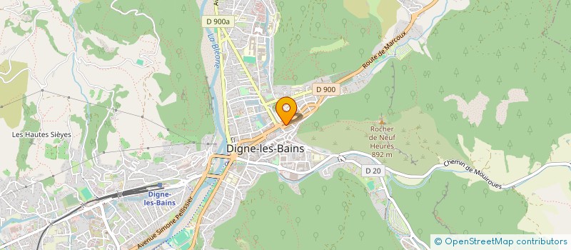 localisation de l'entreprise MADAME CHRISTELLE WATRIN à DIGNE-LES-BAINS