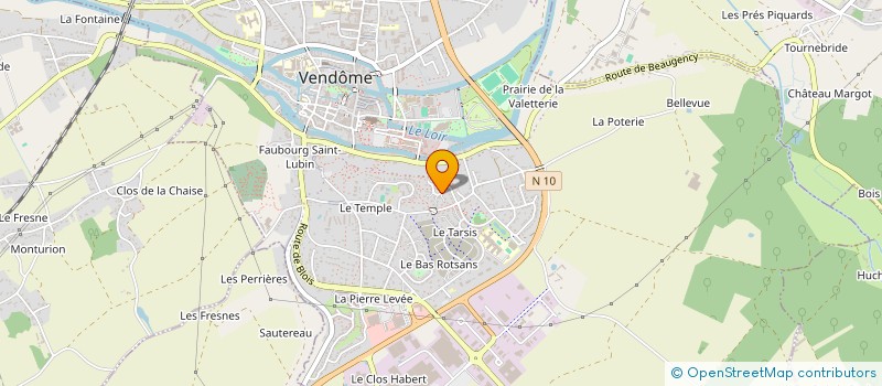 localisation de l'entreprise MADAME CHRISTELLE WEHBE  VENDOME