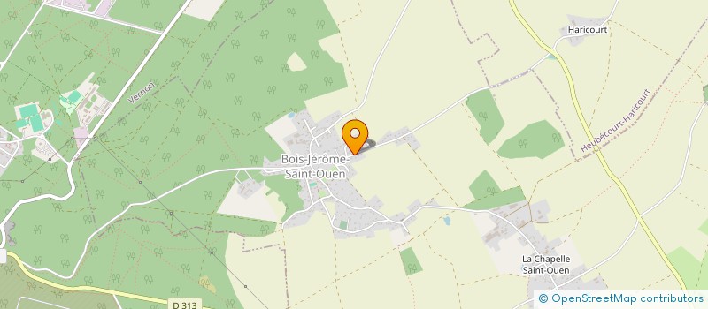 localisation de l'entreprise MADAME CHRISTELLE WELLIQUET  BOIS-JEROME-SAINT-OUEN