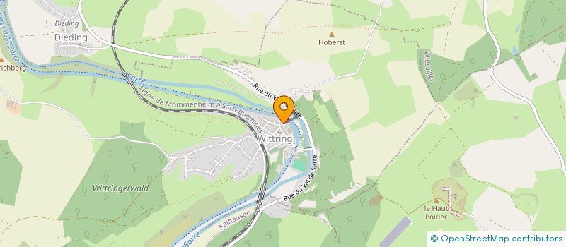 localisation de l'entreprise MADAME CHRISTELLE WELTER  WITTRING