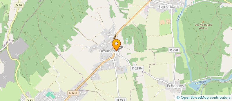 localisation de l'entreprise MADAME CHRISTELLE WIECZOREK  DESANDANS