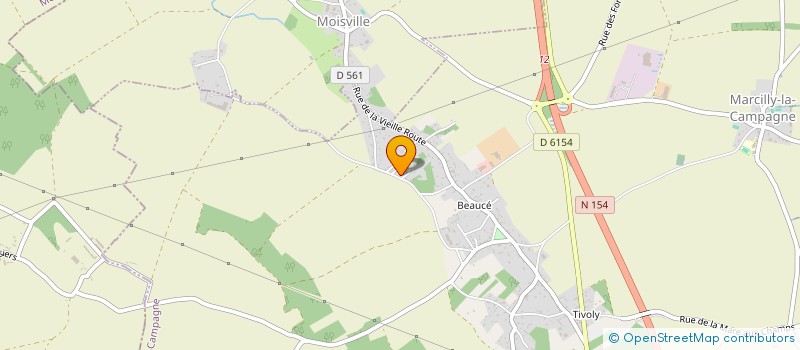 localisation de l'entreprise MADAME CHRISTELLE WINGLET  MARCILLY-LA-CAMPAGNE