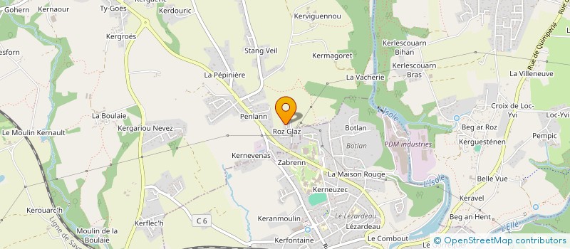 localisation de l'entreprise MADAME CHRISTELLE WLODARCZYK à MELLAC