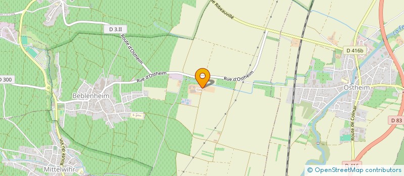 localisation de l'entreprise MADAME CHRISTELLE WURTZ  BEBLENHEIM