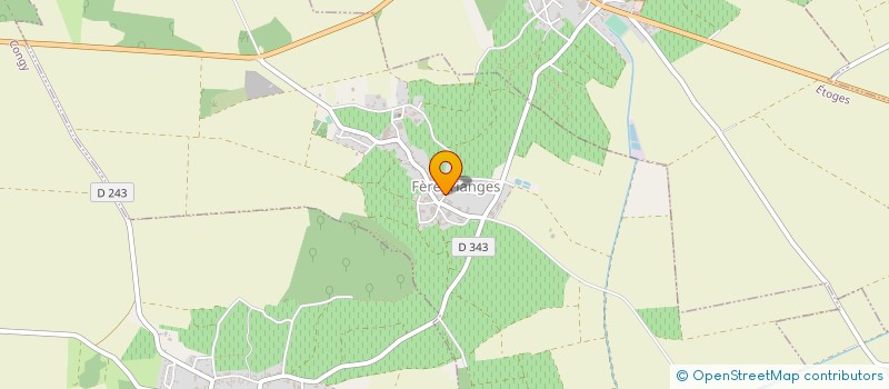 localisation de l'entreprise MADAME CHRISTELLE ZABALO  FEREBRIANGES