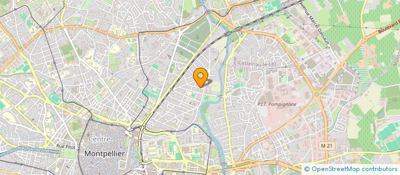 localisation de l'entreprise MADAME CHRISTELLE ZAMORA à MONTPELLIER